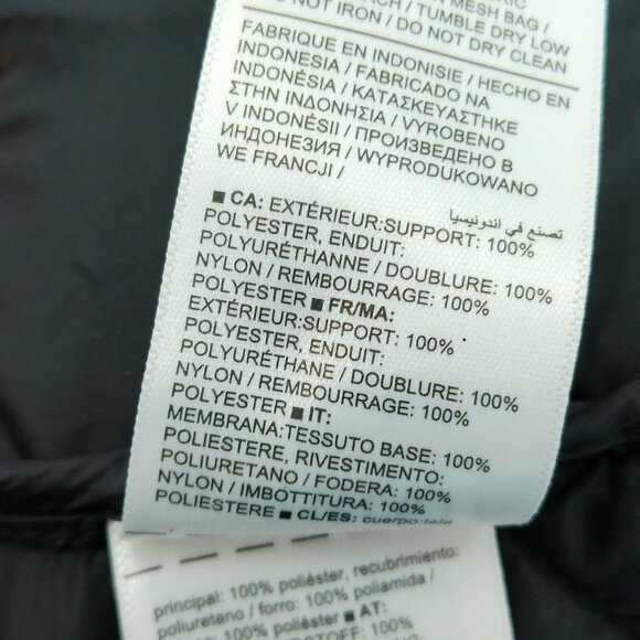 ATHLETA Whisper Featherless Luxe Velvet Vest Women's M Black Quilted Full Zip - Picture 11 of 13